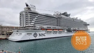 MSC Seaview Cruise ship Tour 2023