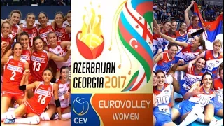 SEMI-FINAL Highlights | SERBIA vs TURKEY | CEV Women's EuroVolley 2017 ● BrenoB ᴴᴰ