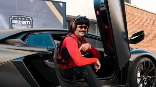 DrDisrespect at the Call of Duty World League Championship