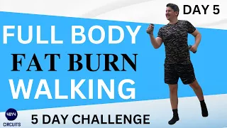 Over 50s 20 Minute Walk At Home Full Body Fat Burn 5 Day Challenge