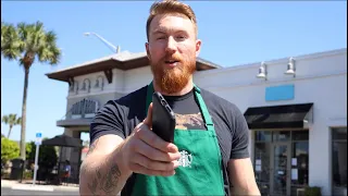 FAKE EMPLOYEE PRANK AT STARBUCKS