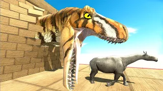 Surprise Megalosaurus Attack to Mammals - Animal Revolt Battle Simulator