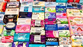 Saturday Bouquet ASMR SOAP HAUL Opening Unboxing Unwrapping DOZENS of Diverse Soap Bars RELAX TINGLE