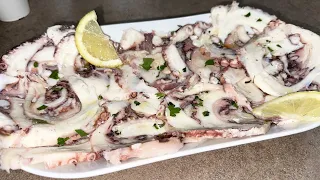 CARPACCIO DI POLPO IN BOTTIGLIA