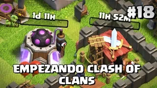 Pongo a Desbloquear los Magos + Mejoro Duendes al 3!! #18 - EMPEZANDO CLASH OF CLANS