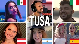 Who Sang It Best - KAROL G, Nicki Minaj - Tusa (Spain,Mexico,Argentina,Italy,Austria,US) - CoverMojo