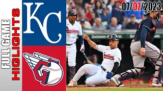 Cleveland Guardians vs Kansas City Royals FULL GAME HIGHLIGHTS | MLB To Day July 07, 2023 | MLB 2023