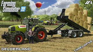 New DUTCH FARM with CLAAS tractors | Animals on Gelderland | Farming Simulator 22 | Episode 1