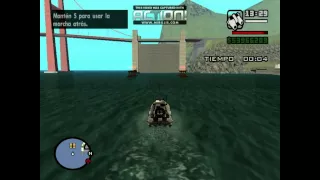 GTA SAN ANDREAS/UBICACION DE LA ESCUELA DE BARCOS/PRUEBA #1