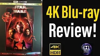 Star Wars Episode 3: Revenge of the Sith (2005) 4K Blu-ray Review!
