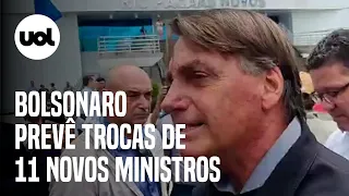 Bolsonaro fala em 11 novos ministros em 31 de março e acena a Marcos Rogério