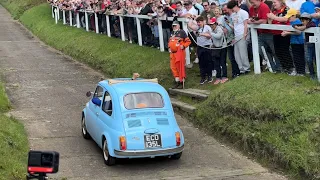 Italian Cars Attempting The Brooklands Hill Climb