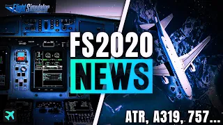 SIMUPDATE 10 RETARDÉE 😕, MAGNIFIQUE ATR EN IMAGES, A319, 737 MAX ET PLUS ! | NEWS FS2020 FR