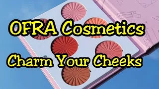 Swatches - OFRA Cosmetics - Charm Your Cheeks Mini Mix Blush Palette