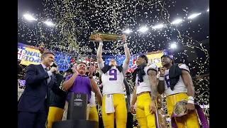 2020 CFP NATIONAL CHAMPIONSHIP | CLEMSON VS. LSU (HIGHLIGHTS)