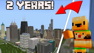 I Made The BEST Minecraft City In 2 Years!