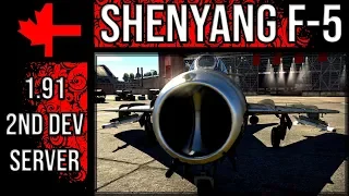 Shenyang F-5 - Update 1.91 2ⁿᵈ Dev Server - War Thunder