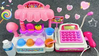 39 Minutes Satisfying with Unboxing Cute Pink Ice Cream Store Cash Register ASMR | Review Toys