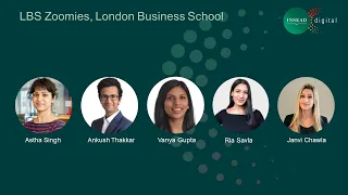 INSEAD Product games 2021: Final pitch London Business School (LBS)