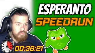 I SPEEDRAN the 2nd easiest language in the world: ESPERANTO