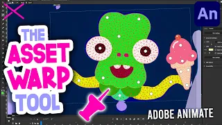 Master The ASSET WARP Tool in Adobe Animate CC | Tutorial