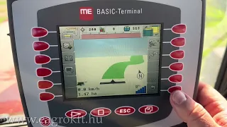 Kertitox Ecoline 3000.18 Isobus permetező Müller Basic terminál  az EAgro kft től