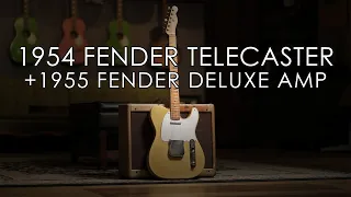 "Pick of the Day" - 1954 Fender Telecaster and 1955 Deluxe Amp