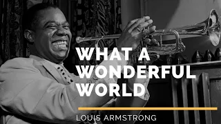 【和訳付き】Louis Armstrong - What a wonderful world