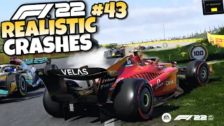 F1 22 REALISTIC CRASHES #43