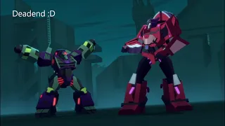 Cyberverse Clobber being a precious cinnamon roll for 5 minutes