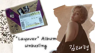 김태형 V - Layover Album Unboxing