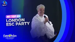 Eurovision 2024: London Eurovision Pre Party - My Top 23