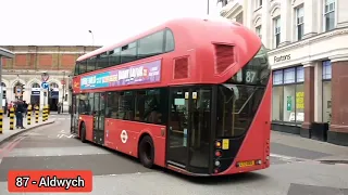 Bus spotting at Vauxhall bus station  (1/9/21)