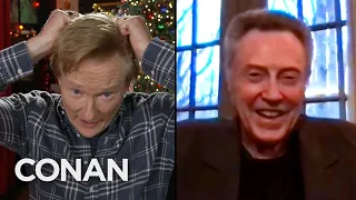 Christopher Walken Reveals The Secret To His Great Hair | CONAN on TBS