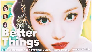 Better Things - aespa (Line Distribution + Lyrics) REQUESTED