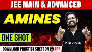 AMINES in 1 Shot - All Concepts, Tricks & PYQs Covered | JEE Main & Advanced