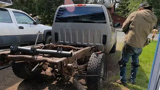 Chevy Silverado Frame Restoration: Fuel Tank Cross-member Replacement