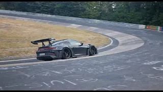 The NEW Porsche GT3 R from 2023 on the Nordschleife! 🤩🔊#shorts #short #porsche