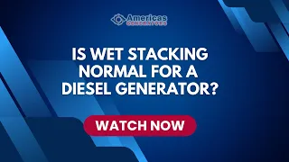 What is Wet Stacking? Is it normal for a Standby Generator?