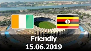 Ivory Coast vs Uganda - International Friendly - PES 2019