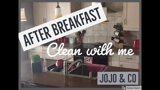 After breakfast // clean with me// cleaning motivation