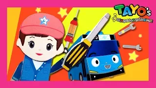 Tayo Clitter clatter the skilled mechanic l Tayo's Sing Along Show 1 l Tayo the Little Bus
