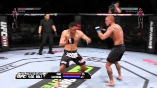 EA Sports UFC Ranked Fight - Donald Cerrone vs Nate Diaz