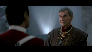 Ambassador Sarek and Captain Spock