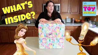 Beauty & The Beast Disney Surprise Present Unboxing Toy Doll Review | PSToyReviews