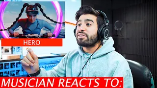 Jacob Restituto Reacts To Faouzia - Hero