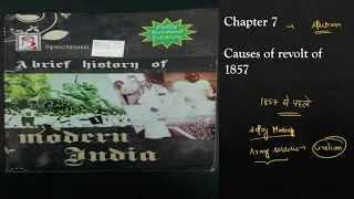 chapter 7 spectrum(causes of revolt)#spectrum#1857 revolt By Payal Gupta