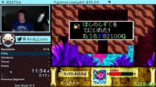 Kirby Super Star | 100% Speedrun | 1:39:06