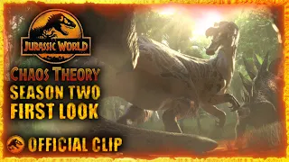 SEASON 2 FIRST LOOK, OFFICIAL CLIP & RELEASE DATE! | Jurassic World; Chaos Theory Season 2