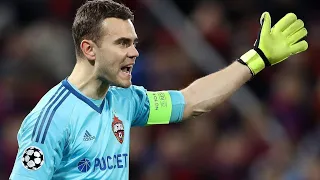 Сейвы ИГОРЯ АКИНФЕЕВА за ЦСКА - best russian goalkeeper